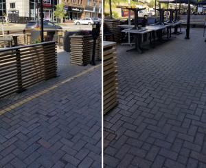 Accessibility photo of Sea Rocket Oyster House, Charlottetown